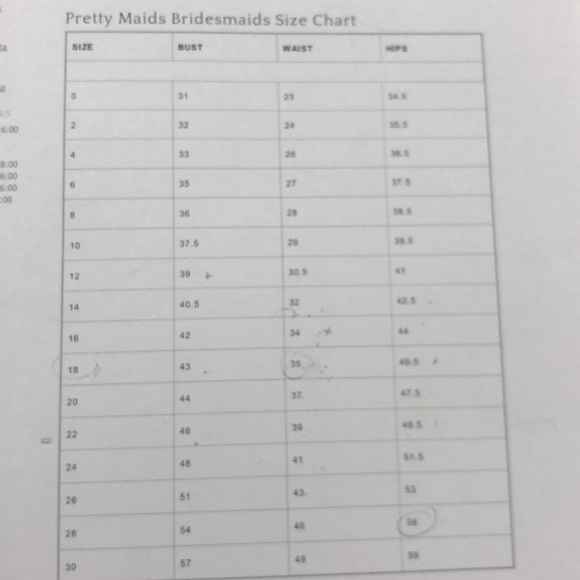 Waterdance blue chiffon bridesmaid dress - Picture 8 of 8